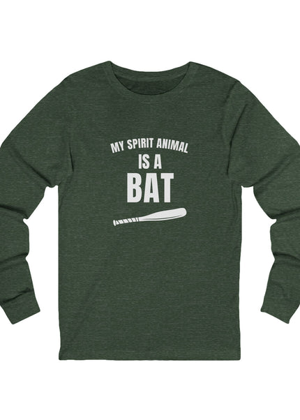 My Spirit Animal Is A Bat – Longsleeve Unisex