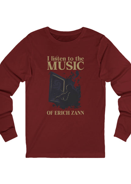 I Listen To The Music Of Erich Zann – Longsleeve Unisex