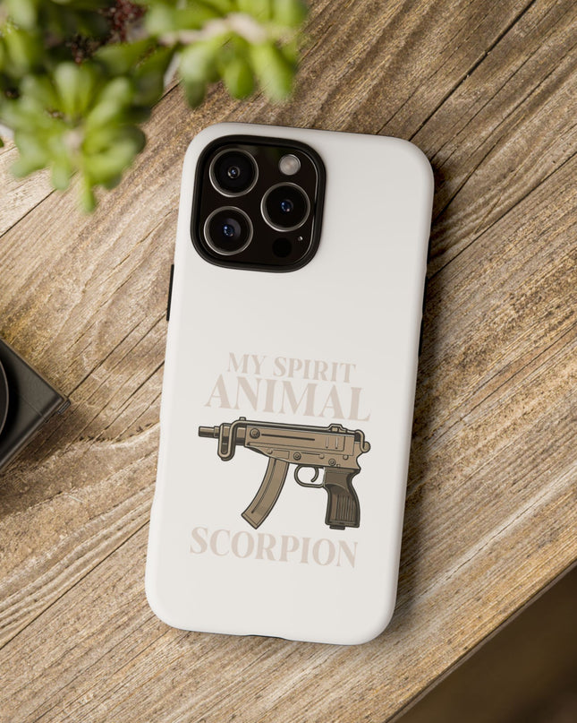 My Spirit Animal Is a Scorpion – Phone Case