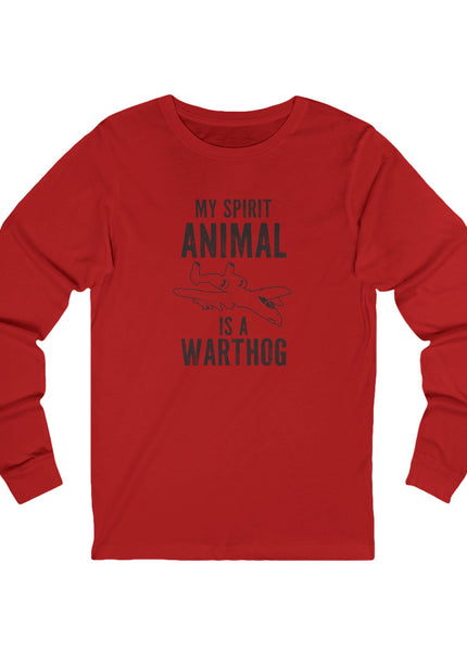 My Spirit Animal Is A Warthog – Longsleeve Unisex