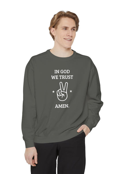 In God We Trust – Sweatshirt Unisex