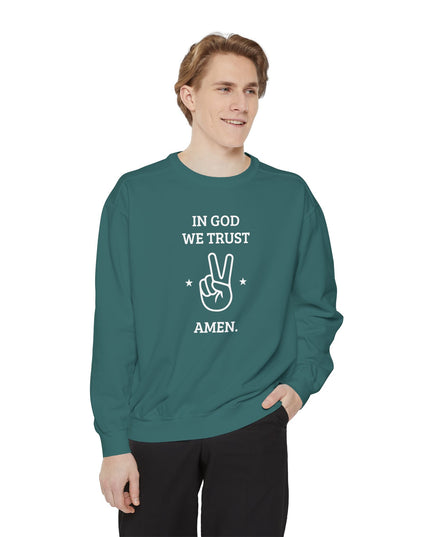 In God We Trust – Sweatshirt Unisex